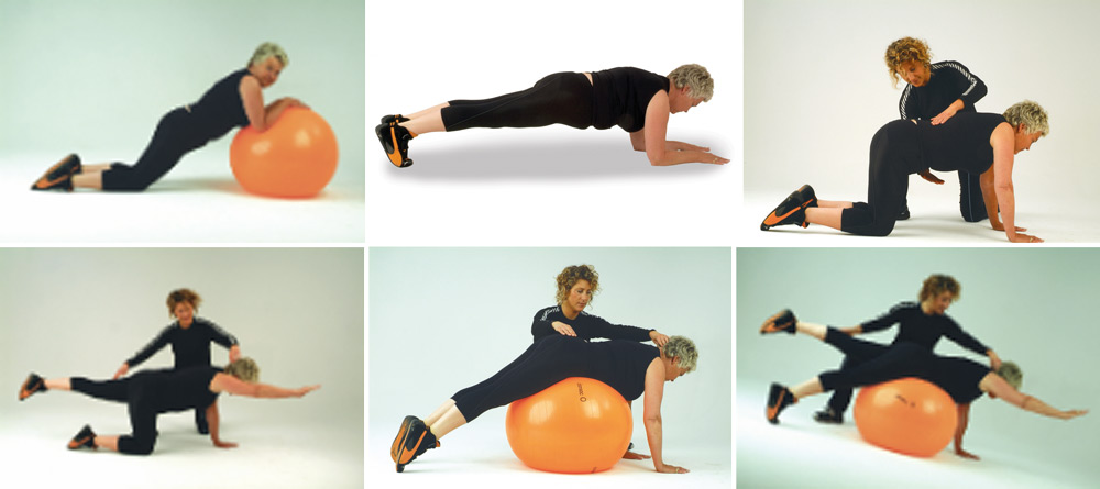 Cviky na precvičenie celého brušného a chrbtového svalstva